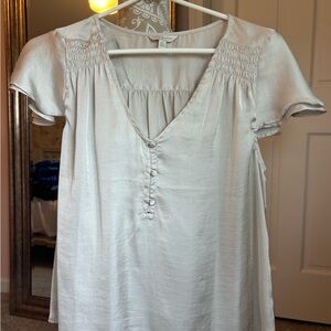 Elegant Satin Women's Top